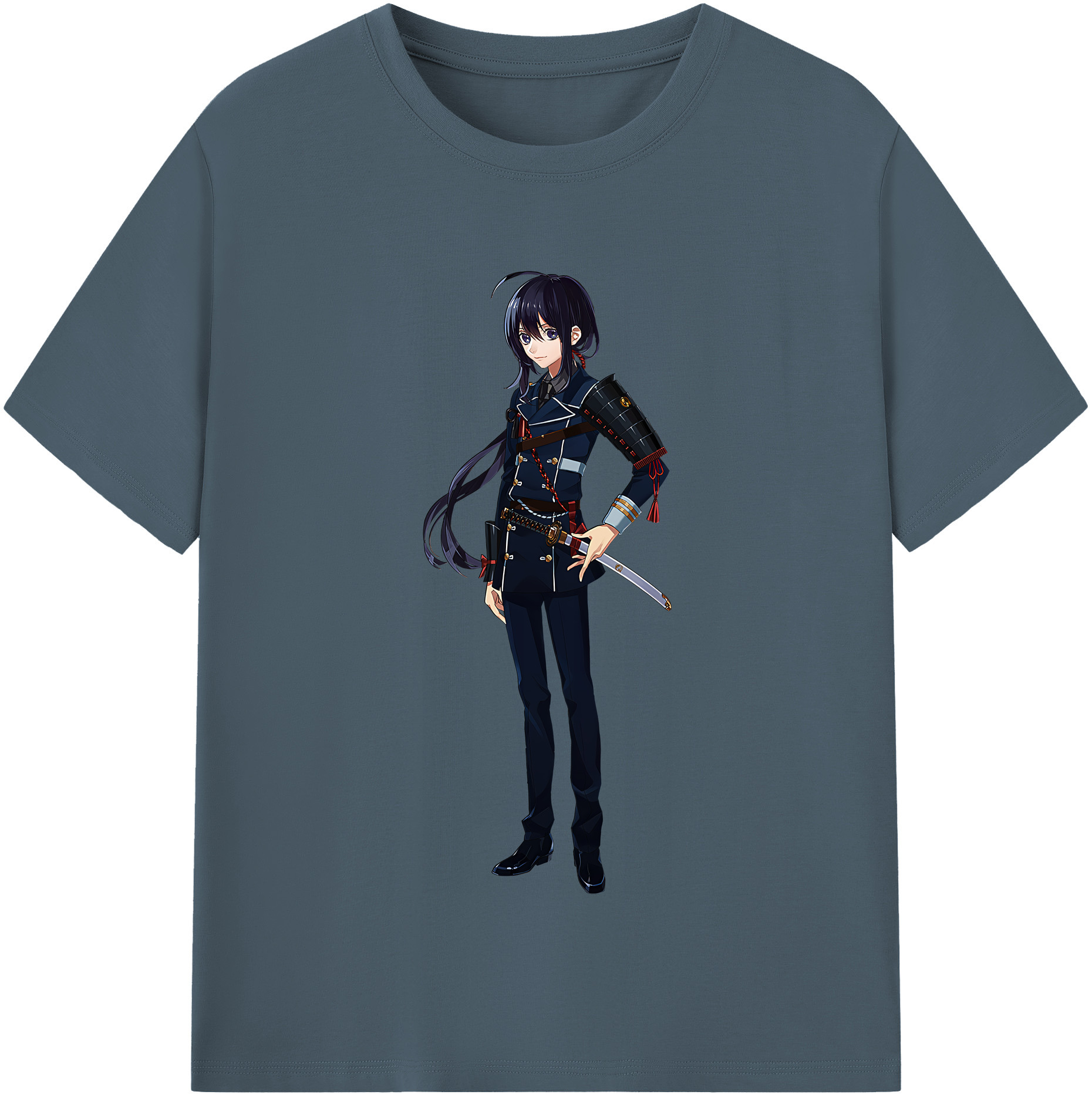 （画像用） 刀剣乱舞 Touken Ranbu 綿100％半袖Tシャツ（フロントプリント）